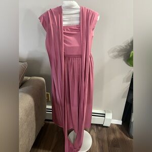 Dusty Rose Infinity Bridesmaid Dress